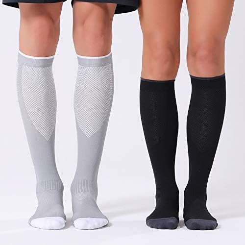 FITRELL 3 Pairs Compression Socks for Women and Men 20-30mmHg-Circulation Support Socks - Image 6