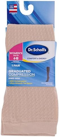Dr. Scholl's Women's Graduated Compression Knee High Socks-Comfort and Fatigue Relief-Mild 8-15 mmHg - Image 4