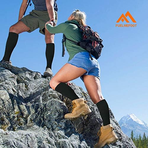 3 Pack Copper Compression Socks - Compression Socks Women & Men Circulation - Best for Medical,Running,Athletic - Image 4