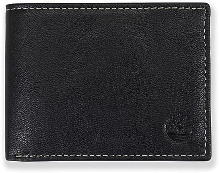 Timberland Men's Genuine Leather Rfid Blocking Passcase Security Wallet
