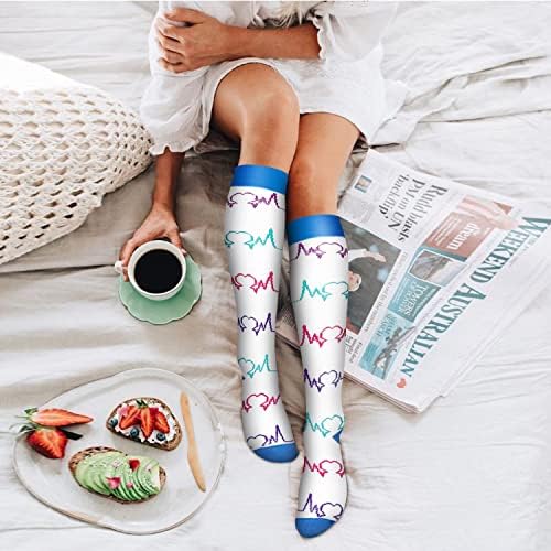 Bluemaple 6 Pack Copper Compression Socks for Women and Men Circulation-Best Support for Medical, Running,Nursing,Athletic - Image 3