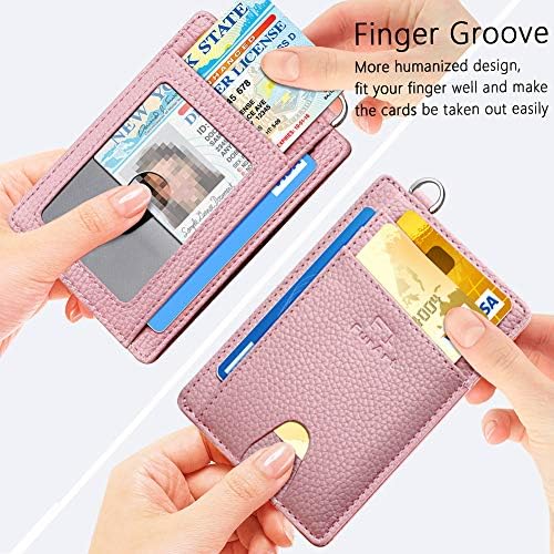 FurArt Slim Minimalist Wallet, Front Pocket Wallets, RFID Blocking, Credit Card Holder for Men & Women - Image 3