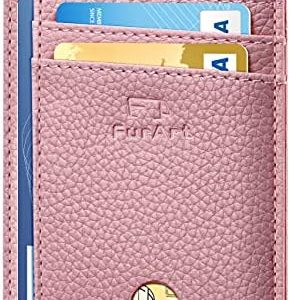 FurArt Slim Minimalist Wallet, Front Pocket Wallets, RFID Blocking, Credit Card Holder for Men & Women