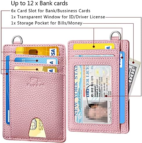 FurArt Slim Minimalist Wallet, Front Pocket Wallets, RFID Blocking, Credit Card Holder for Men & Women - Image 6